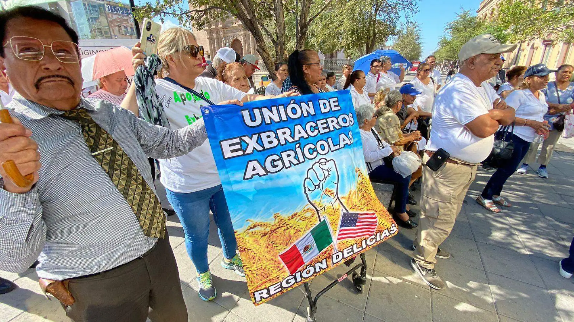 manifestación exbraceros